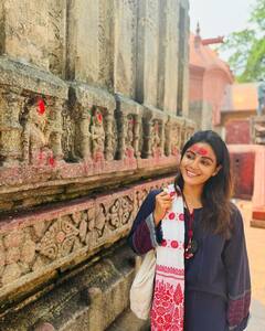 Actress Samyuktha : பக்தி பரவசத்தில் வாத்தி நடிகை..புகைப்படங்கள் இங்கே!