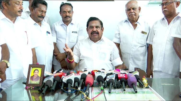Edappadi Palaniswami says central government has never given the requested funds - TNN EPS Pressmeet: மத்திய அரசு கேட்ட நிதியை கொடுத்ததே கிடையாது - எடப்பாடி பழனிசாமி