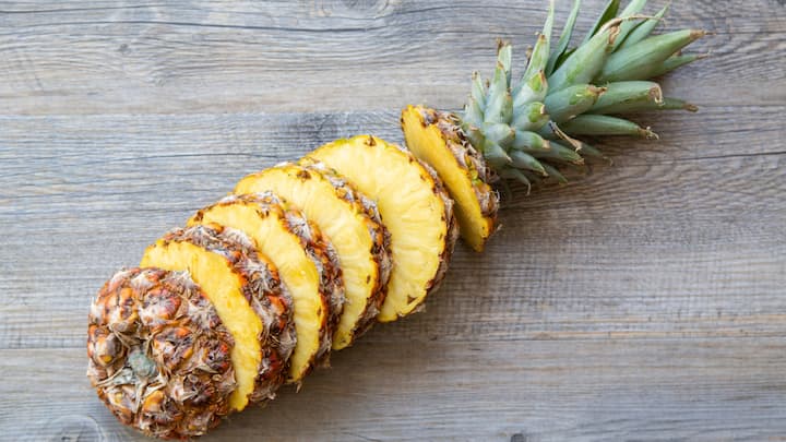 Find the benefits of pineapple, a fruit rich in essential nutrients and antioxidants that promote strong bones, glowing skin, good digestion, and overall vitality.