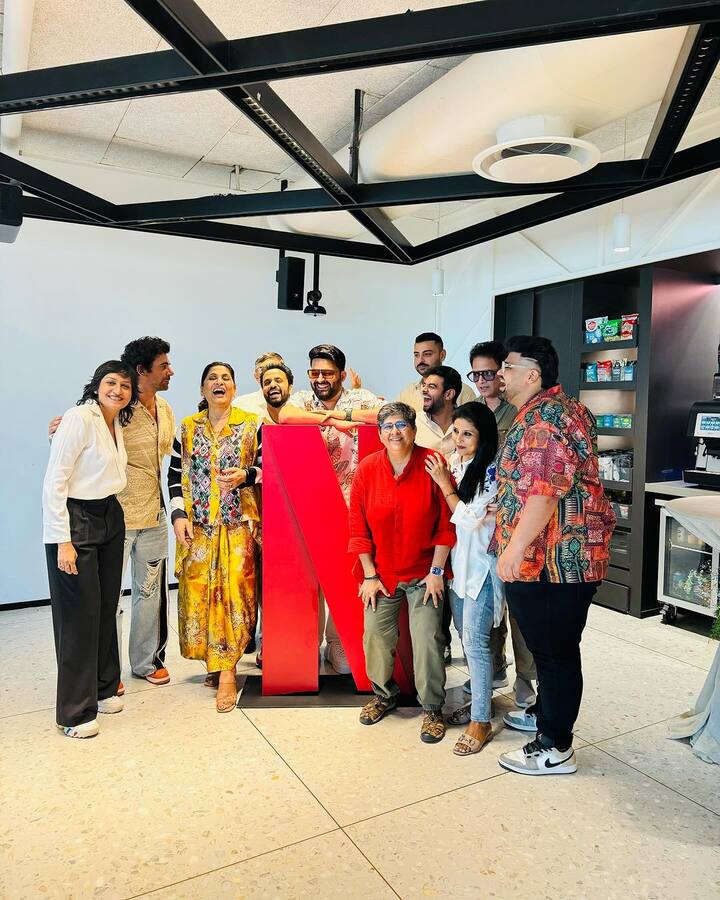 Kapil Sharma took to Instagram and shared a bunch of pics from the celebration. He wrote in the caption,