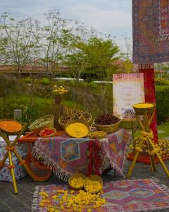 Inside Taapsee Pannu And Mathias Boe's Haldi Decor