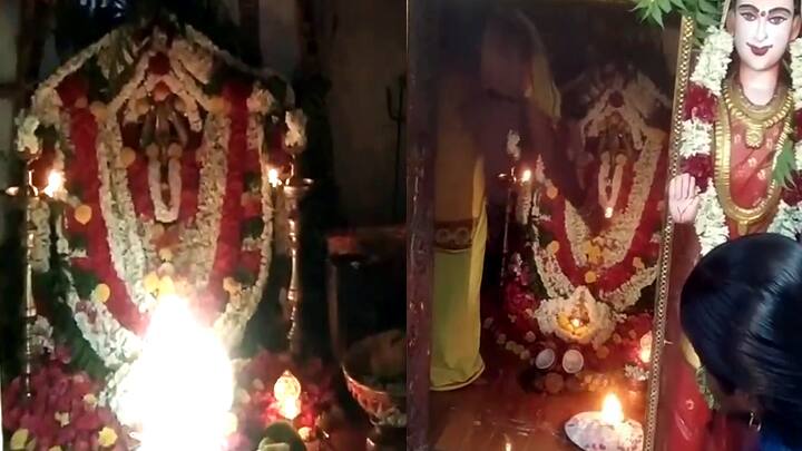 Theni rare event where the sun shines on the idol of Amman once a year in sudammal temple - TNN வருடத்திற்கு ஒருமுறை நடக்கும் அரிய நிகழ்வு; பரவசத்தில் பக்தர்கள் - எங்கு தெரியுமா?