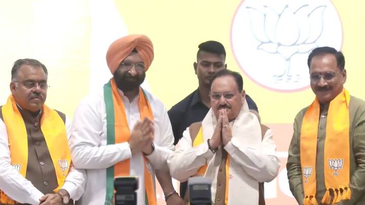 Sikh Community 1500 Members Joins BJP Amid 2024 Lok Sabha Election JP Nadda Manjinder Singh Sirsa Virendra Sachdeva Lok Sabha Election 2024: लोकसभा चुनाव के बीच बड़ी हलचल, BJP में शामिल हुए दिल्ली-पंजाब के 1500 ज्यादा सिख लोग