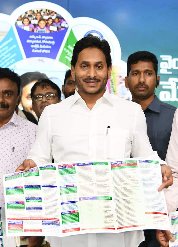 విద్య,వైద్యం, వ్యవసాయం, ఉన్నత విద్య, నాడు-నేడు,పేదలందరికీ ఇళ్లు, మహిళా సాధికారత, సామాజిక భద్రత, అభివృద్ధి అనే అంశాలను ప్రధాన్యతలుగా తీసుకొని మేనిఫెస్టో రూపొందించారు.