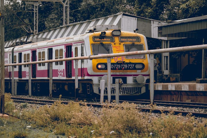 EMU train stands for Electric Multiple Unit Train.  That means its engine is self-propelled.  These trains usually run on short routes.  The electricity required to run them is supplied through overhead wires.  Such trains are more suitable for pollution free metro cities.  Vande Bharat Express is a good example of a MU train (Photo credit: pexels)