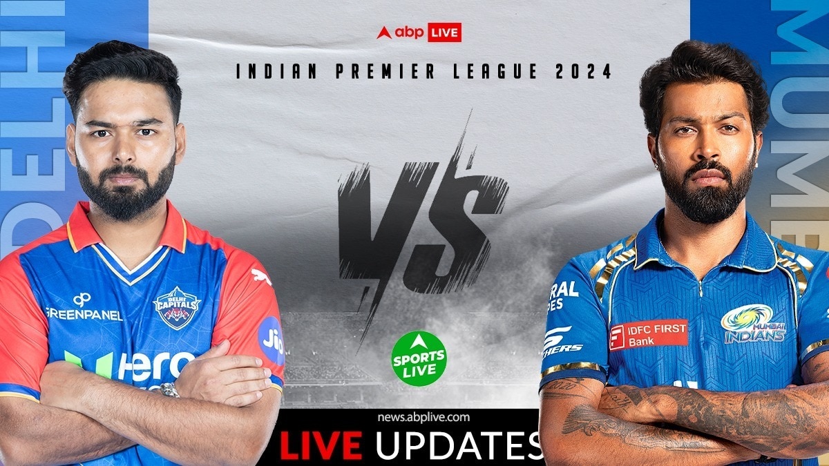 dc vs mi live score ipl 2024 delhi capitals vs mumbai indians scorecard  live updates arun jaitley stadium april 27