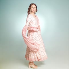 Aditi Rao Hydari Exudes Royal Charm In Pink Suit, SEE PICS