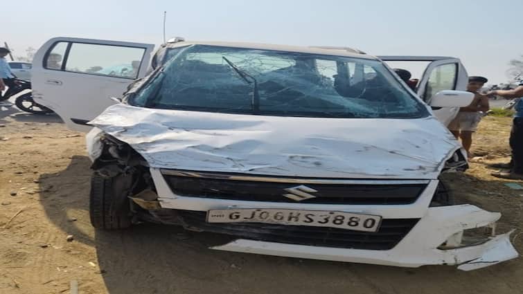Vadodara Accident News: Accident between car and rickshaw in Dabhoi woman died on the spot Accident News: ડભોઈમાં કાર અને રીક્ષા વચ્ચે અકસ્માત, મહિલાનું ઘટના સ્થળે મોત