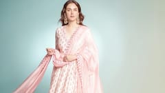 Aditi Rao Hydari Exudes Royal Charm In Pink Suit, SEE PICS