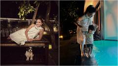 Keerthy Suresh: స్విమింగ్‌ పూల్‌ పక్కన చిల్‌ అవుతున్న కీర్తి సురేష్‌ - ఇంతకి ఆ బాబు ఎవరో?