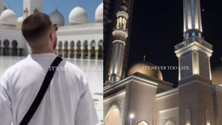 well known Dutch actor and model Donny Roelvink accepts Islam watch video Donny Roelvink: रमजान में UAE का दौरा, मस्जिदों में बिताया वक्त, डच एक्टर रोएलविंक ने कुबूल किया इस्लाम
