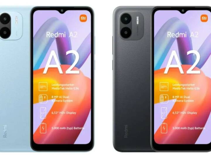 Redmi A2 ਦੀਆਂ ਵਿਸ਼ੇਸ਼ਤਾਵਾਂ ਦੀ ਗੱਲ ਕਰੀਏ ਤਾਂ ਇਸ ਵਿੱਚ 6.52-ਇੰਚ ਦੀ HD+ (1600 x 720 ਪਿਕਸਲ) LCD ਡਿਸਪਲੇ ਹੈ।