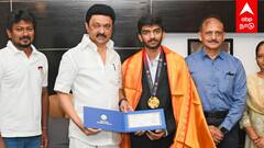 Gukesh meets Stalin | தம்பி குகேஷ்.. வா பா.. சாதித்த இளைஞர் நேரில் வாழ்த்திய முதல்வர்