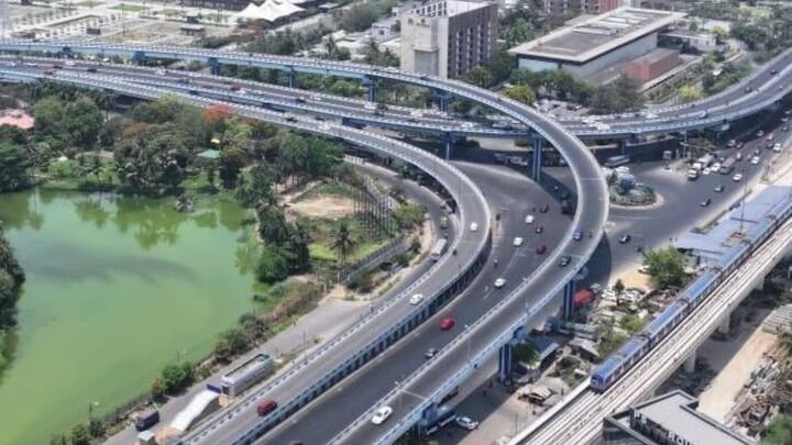 নিউ গড়িয়া থেকে এয়ারপোর্ট মেট্রোর বেলেঘাটা পর্যন্ত সম্প্রসারিত অংশে শনিবার ফের ট্রায়াল রান হল।