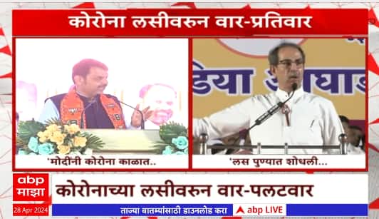 Uddhav Thackeray Vs Devendra Fadnavis:लस पुण्यात शोधली,लसीकरणासाठी यंत्रणा महाराष्ट्राची:उद्धव ठाकरे