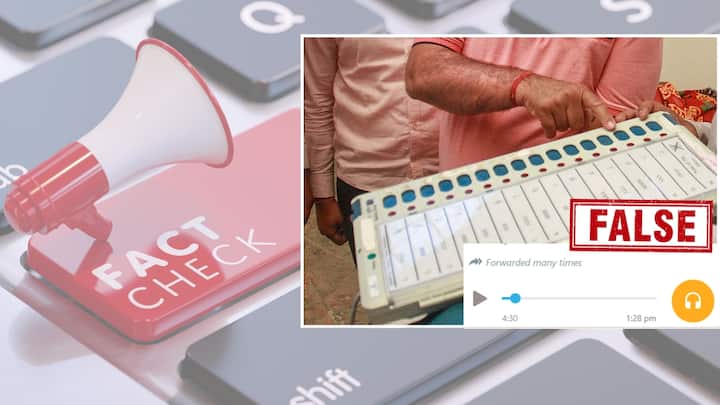Fact Check Truth Viral Audio Message EVM Ballot Button Not Activated Bengaluru Polling Booth elections 2024 Fact Check: Truth Of Viral Audio Message Claiming EVM Ballot Button Not Activated In Bengaluru Polling Booth