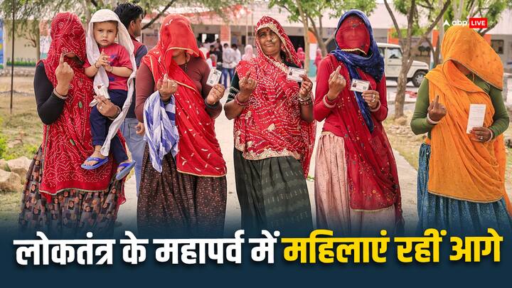 Rajasthan Lok Sabha Election 2024 Udaipur Rajsamand and Banswara Women voted more than Men ANN Rajasthan Lok Sabha Election: लोकतंत्र के महापर्व पर नारी शक्ति का जलवा! मेवाड़ वागड़ की तीन सीटों पर वोटिंग में महिलाएं रहीं आगे