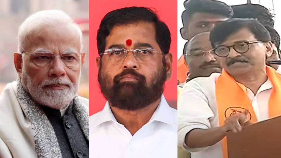 Sanjay Raut: संजय राऊतांचं बारामतीत घणाघाती भाषण; मोदींपासून चंद्रकांत पाटील, अजित पवार, एकनाथ शिंदेंवर अक्षरश: तुटून पडले Sanjay Raut speech at Saswad Baramati slams PM Modi Ajit Pawar Eknath Shinde and Chandrakant Patil Sanjay Raut: संजय राऊतांचं बारामतीत घणाघाती भाषण; मोदींपासून चंद्रकांत पाटील, अजित पवार, एकनाथ शिंदेंवर अक्षरश: तुटून पडले