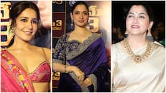 Baak Movie Stills: అందాలు చూడతరమా.. ‘బాక్’ మూవీ ప్రీరిలీజ్ ఈవెంట్‌లో మెరిసిన రాశీ, తమన్నా