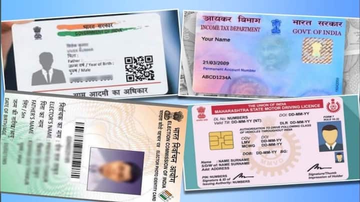 इन दस्तावेजों में ड्राइविंग लाइसेंस, वोटर आईडी और पासपोर्ट जैसे दस्तावेज मान्य होते हैं. तो वहीं इसके लिए आधार कार्ड का भी इस्तेमाल किया जा सकता है.