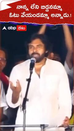 నాన్న లేని బిడ్డనమ్మా ఓటు వేయండమ్మా అన్నాడు.!