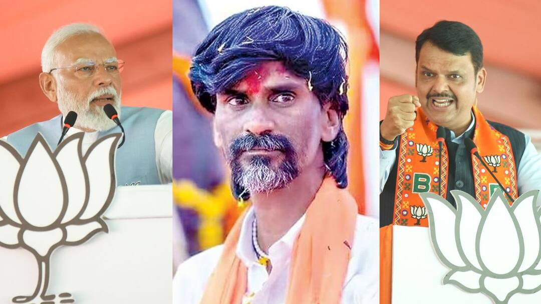 Manoj Jarange on Narendra Modi BJP leaders hate Maratha community, time for Narendra Modi to stand in Maharashtra for not giving reservation Marathi News Manoj Jarange on Narendra Modi : भाजप नेते मराठा समाजाचा द्वेष करतात, आरक्षण दिलं नाही म्हणून नरेंद्र मोदींना महाराष्ट्रात ठाण मांडण्याची वेळ, मनोज जरांगे कडाडले