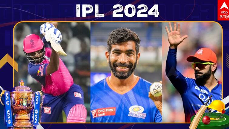 INDIAN PREMIES LEAGUE MOST RUNS MOST CENTURIES MOST WICKET TAKERS LAST 46 LEAGUE IPL 2024: கடந்த 46 லீக்: டாப்பில் இருக்கும் கோலி, பும்ரா, சாம்சன்; யார் எதில் பெஸ்ட்?