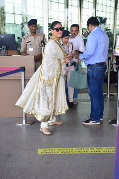 Kareena Kapoor Aces Desi Girl Vibe In Latest Airport Look; See Pics