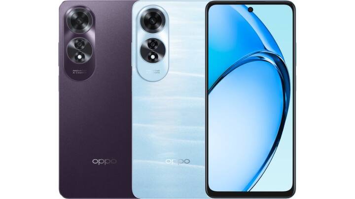 ਕੈਮਰੇ ਦੇ ਤੌਰ 'ਤੇ, ਨਵੇਂ Oppo A60 ਵਿੱਚ f/1.8 ਅਪਰਚਰ ਅਤੇ ਆਪਟੀਕਲ ਚਿੱਤਰ ਸਥਿਰਤਾ (OIS) ਵਾਲਾ 50-ਮੈਗਾਪਿਕਸਲ ਦਾ ਪ੍ਰਾਇਮਰੀ ਕੈਮਰਾ ਹੈ। ਇਸ ਵਿੱਚ f/2.4 ਅਪਰਚਰ ਵਾਲਾ 2-ਮੈਗਾਪਿਕਸਲ ਦਾ ਸੈਕੰਡਰੀ ਕੈਮਰਾ ਵੀ ਸ਼ਾਮਲ ਹੈ ਜੋ ਡੂੰਘਾਈ ਦੀ ਜਾਣਕਾਰੀ ਇਕੱਠੀ ਕਰਨ ਲਈ ਵਰਤਿਆ ਜਾ ਸਕਦਾ ਹੈ।