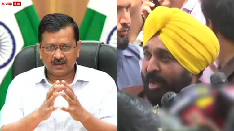 punjab cm bhagwant mann meet arwind kejriwal in tihar jail Kejriwal: కేజ్రీవాల్ ను కలిసిన పంజాబ్ సీఎం భగవంత్ మాన్ - ఆయన ఏం చెప్పారంటే?