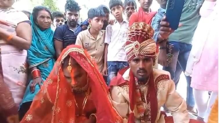 Bihar transgender marriage with young man In Bettiah ANN Transgender Marriage: बेतिया में किन्नर ने की युवक से शादी, ट्रेन में सफर करते शुरू हुई थी Love Story