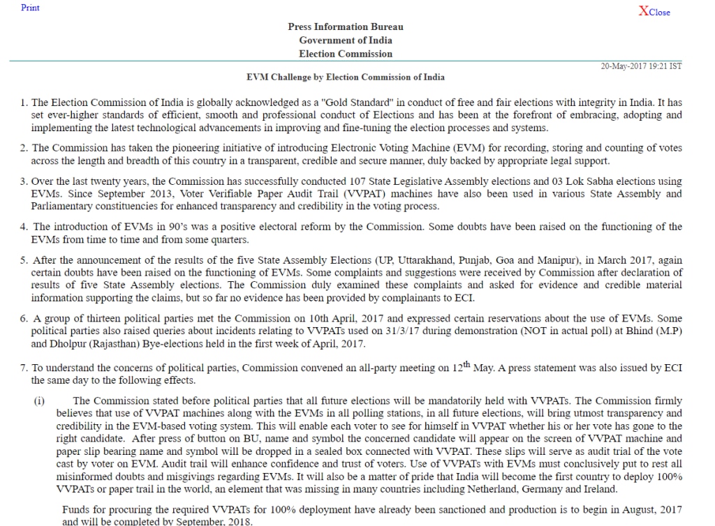 Election Fact Check: क्या सच में EC ने दिया राजनीतिक पार्टियों को ईवीएम हैक करने का चैलेंज, जानिए इस वायरल दावे की हकीकत