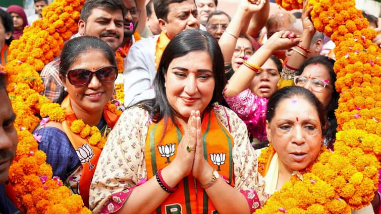 BJP leader Bansuri Swaraj files nomination from New Delhi Lok Sabha seat Bansuri Swaraj Filed Nomination: नई दिल्ली सीट से बांसुरी स्वराज ने भरा पर्चा, लोगों से किया ये वादा 