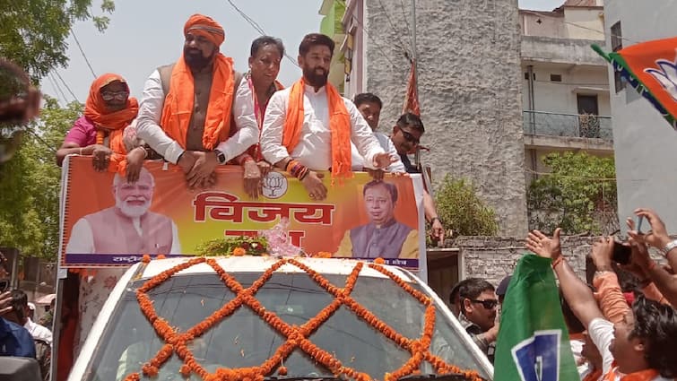 Bihar BJP candidate Sanjay Jaiswal filed nomination from West Champaran Lok Sabha Seat ann Lok Sabha Elections 2024: बेतिया में संजय जायसवाल ने किया नॉमिनेशन, रोड शो में जनता के सामने जीत का दावा