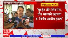 Devendra Fadnavis : मुंबईत तीन जागा भाजपने आणि तीन शिवसेनेने लढाव्या हा निर्णय आधीच झाला होता-फडणवीस