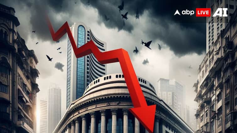 Sensex Nifty Saw Massive Falls From Days High Due To Profit Booking Stock Market Closes In Red दिन के हाई से सेंसेक्स 765 और निफ्टी 215 अंक फिसला, गिरावट के साथ शेयर बाजार हुआ बंद
