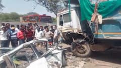 Accident: અમદાવાદના વિશાલા - નારોલ રોડ પર ડમ્પર અને કાર વચ્ચે અકસ્માત, કાર ચાલકનું મોત