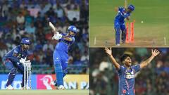 रोहित-हार्दिक-सूर्या फेल, ईशान-वढेरा ने दिखाया दम; लखनऊ के सामने 145 रनों का लक्ष्य