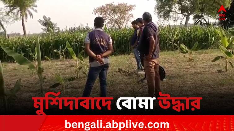 Huge curd Bomb & Arms recover from Murshidabaad ভোটের আগেই মুর্শিদাবাদে উদ্ধার একাধিক বোমা ও অস্ত্র