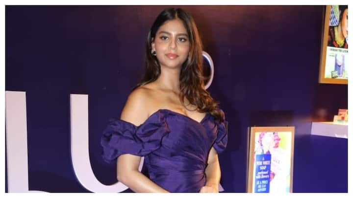 Shah Rukh Khan and Gauri Khan's daughter Suhana Khan was spotted in Mumbai as she attended an event celebrating 100 years of the Lux.