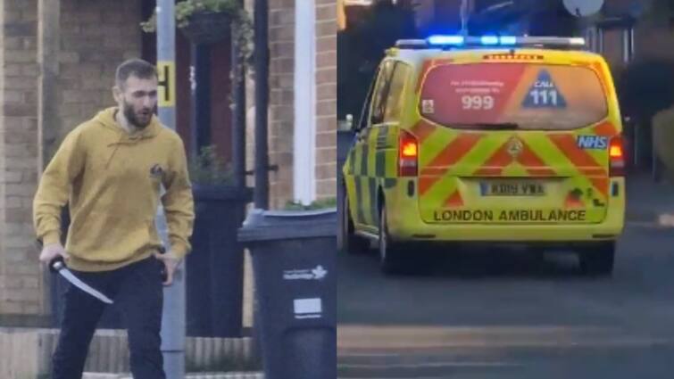 London man with sword arrested stabbing spree multiple 2 cops injured tube station Man With Sword Goes On Stabbing Spree In North-East London, 1 Dead, 5 Injured