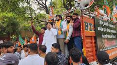 Delhi BJP Protest: कांग्रेस के खिलाफ BJP का प्रदर्शन, वीरेंद्र सचदेवा बोले- 'OBC का हक नहीं छीनने देंगे'