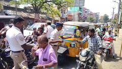காஞ்சிபுரம்: கடும் வெயிலில் சேவை செய்யும் போக்குவரத்து போலீசார்! சர்ஃப்ரைஸ் கொடுத்த சமூக ஆர்வலர்!