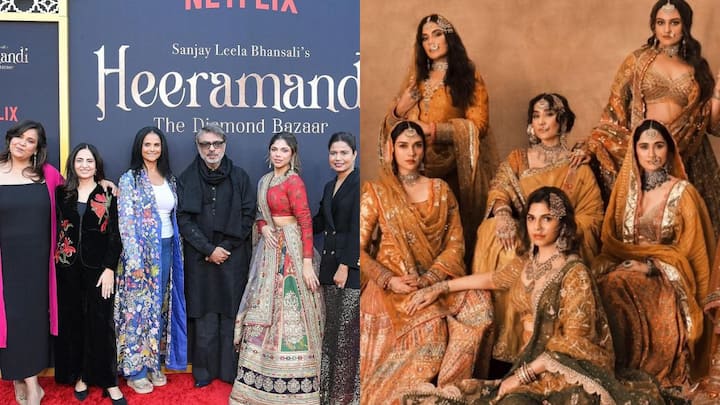 Heermandi Screening In Los Angeles: संजय लीला भंसाली की मोस्ट अवेटेड वेब सीरीज 'हीरामंडी
' 1 मई को रिलीज होने के लिए तैयार है. इससे पहले लॉस एंजिल्स में सीरीज की स्क्रीनिंग रखी गई.