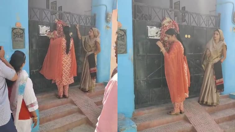 Kanpur News After divorce father brings daughter back home with drums Video Viral on Social Media ann Kanpur News: तलाक के बाद ढ़ोल-नगाड़ों के साथ बेटी को वापस घर लाए पिता, देखें Video