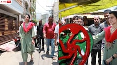 Nara Brahmani: మంగళగిరిలో నారా బ్రాహ్మణి ప్రచారం - అన్ని వర్గాల ప్రజలతో మమేకమవుతూ క్యాంపెయిన్