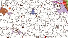 तस्वीर में भूतों के बीच क्या आपने भालू को पहचाना? देखिए आंखों को टेस्ट करने वाला ऑप्टिकल इल्यूजन