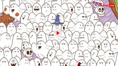 तस्वीर में भूतों के बीच क्या आपने भालू को पहचाना? देखिए आंखों को टेस्ट करने वाला ऑप्टिकल इल्यूजन