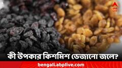 Raisin Water Benefits: সকাল সকাল এক গ্লাস কিশমিশ ভেজানো জল পান, মিলবে ফল হাতেনাতে