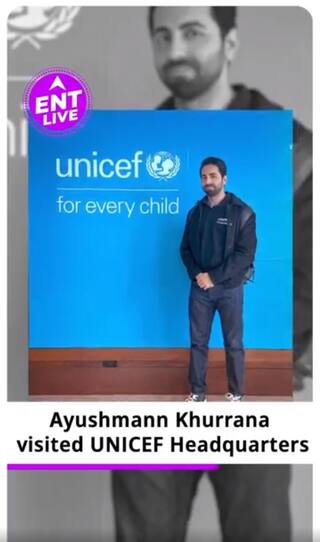 Unicef Headquarter पहुंचे Ayushmann Khurrana, Ibrahim Ali Khan ने किया Insta Debut